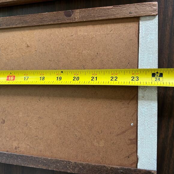 Mid-Century Gravel Art Wall Hangings – Asian Figures, 1960s Vintage Pair - Picture 12 of 13